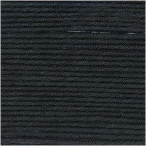 Rico Design Luxury Cotton Silk Cashmere dk 50g 110m schwarz