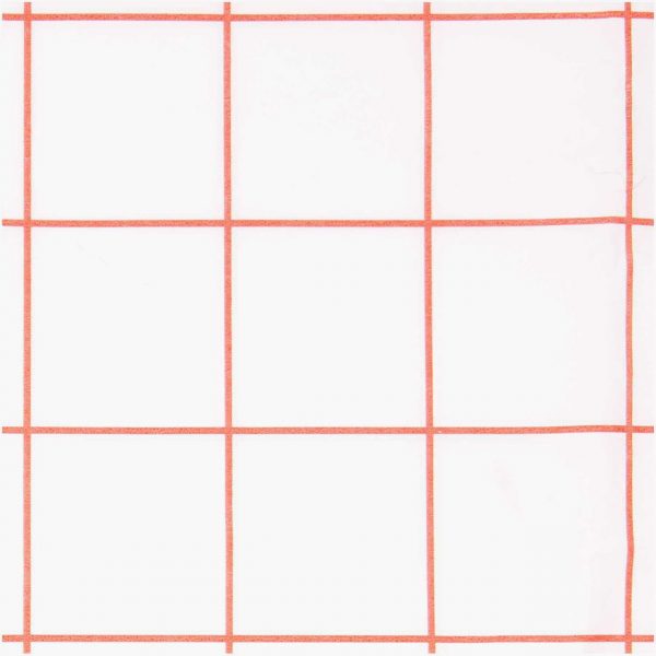 Paper Poetry Seidenpapier raster rot/weiß 50x70cm