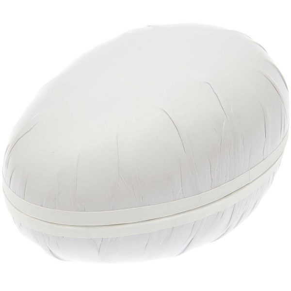 Rico Design Pappmaché Eier weiß 9cm