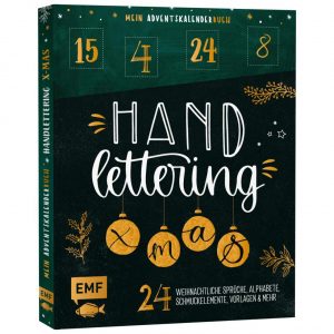 EMF Mein Adventskalender-Buch: Handlettering X-Mas