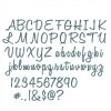 Sizzix Thinlits Die Set 69PK - Script Upper & Lower by Tim Holtz