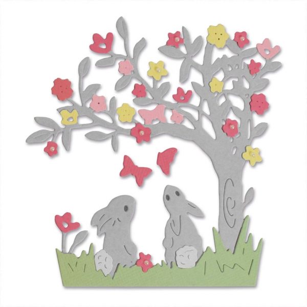 Sizzix Thinlits Die Set Bunny Scene by Olivia Rose