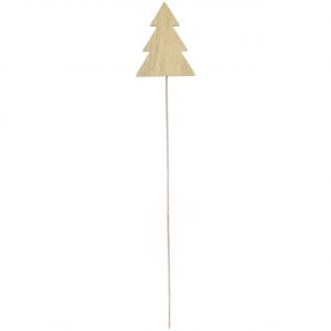 Rico Design Picker Tannenbaum 27x5cm gold