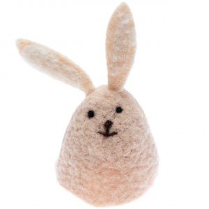 Ohhh! Lovely! Eierwärmer Hase handgefilzt 14cm