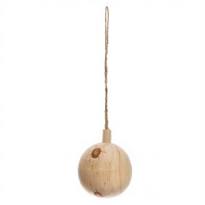 Ohhh! Lovely! Baumschmuck Holzkugel natur 4