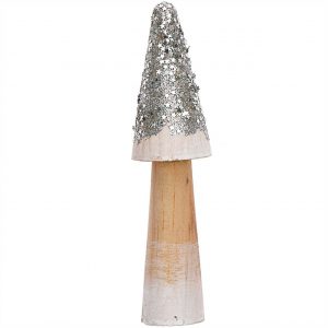 Ohhh! Lovely! Holzpilz mit Glitter silber 3