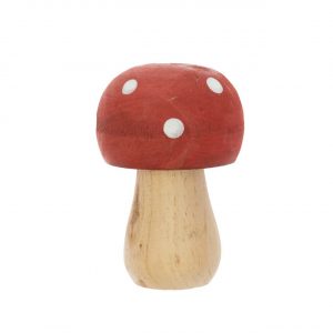 Ohhh! Lovely! Deko-Pilz aus Holz rot-weiß 5