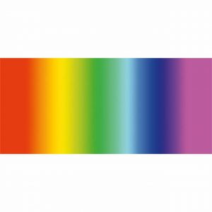 folia Fotokarton Regenbogen 50x70cm 1 Stück