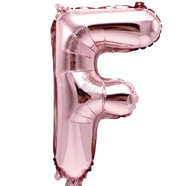 YEY! Let's Party Folienballon Buchstabe rosa 36cm F