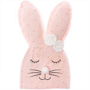 Eierwärmer Hase 18cm rosa