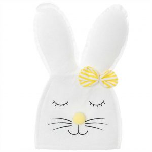 Eierwärmer Hase 18cm weiß