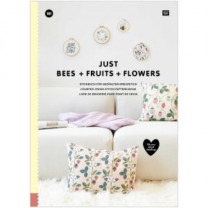 Rico Design Stickbuch Just Bees + Fruits + Flowers Nr. 181