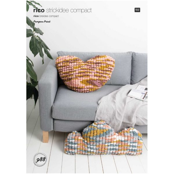 Rico Design Strickidee compact Nr.988 Creative Pompon Print