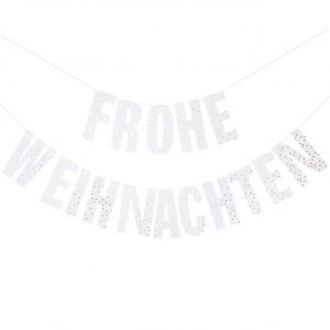 Paper Poetry Girlande Frohe Weihnachten 3m Hot Foil