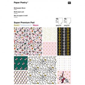 Paper Poetry Motivpapier Block Magical Christmas 21x29