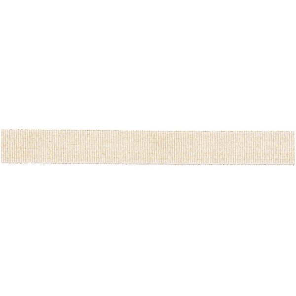Paper Poetry Ripsband Lurex 16mm 3m antik weiß