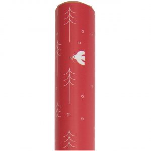 Paper Poetry Geschenkpapier Winterlandschaft rot 70cm 2m 70g/m²