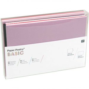 Paper Poetry Kartenset Basic B6 36teilig