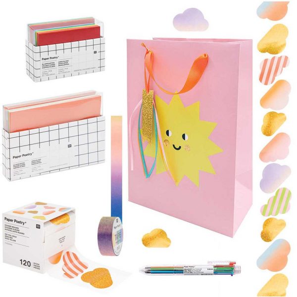 Rico Design Stationery Set Over The Rainbow