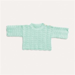 Häkelset Pullover Modell 14 aus Baby Nr. 36 74/80