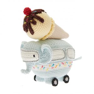 Garnset Ricorumi Jumbo Ice Cream Elephant Truck