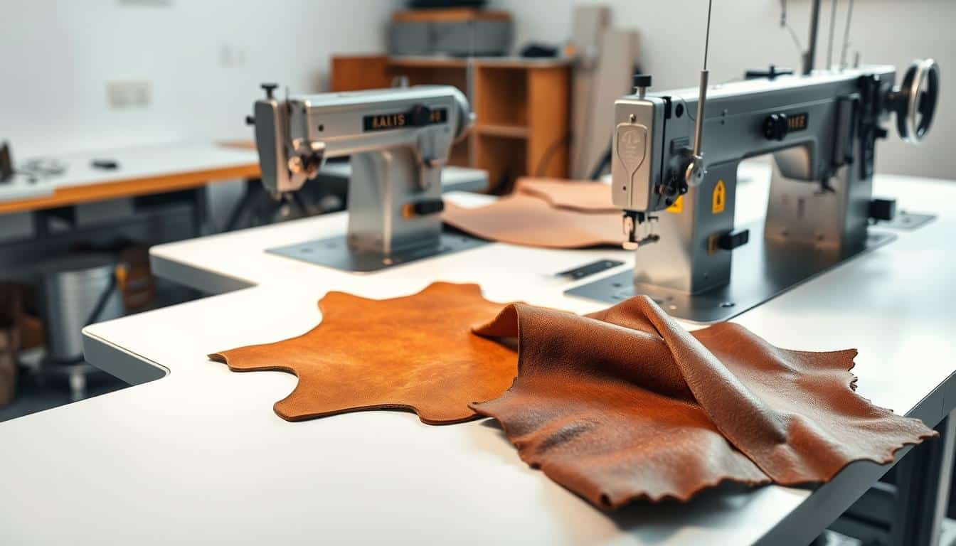 welche nähmaschine für leder und dicke stoffe