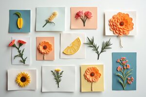 15 Karten mit Stempel Bastelideen