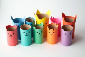 15 Basteln mit Klopapierrollen Ideen