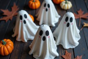 15 Gespenster Bastelideen für Halloween