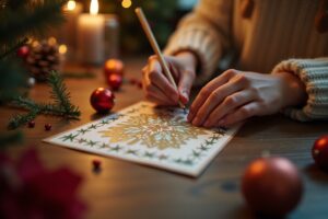 17 Weihnachtskarten basteln: Ideen