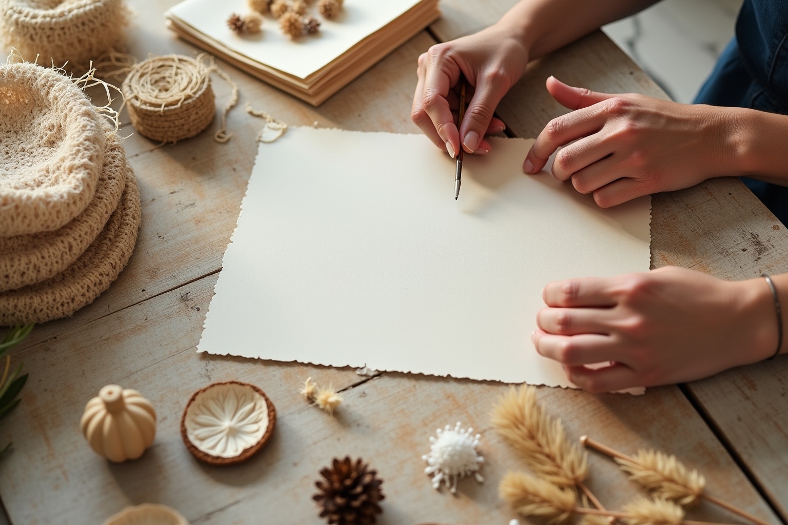 Basteln mit Naturpapier: Kreative Ideen