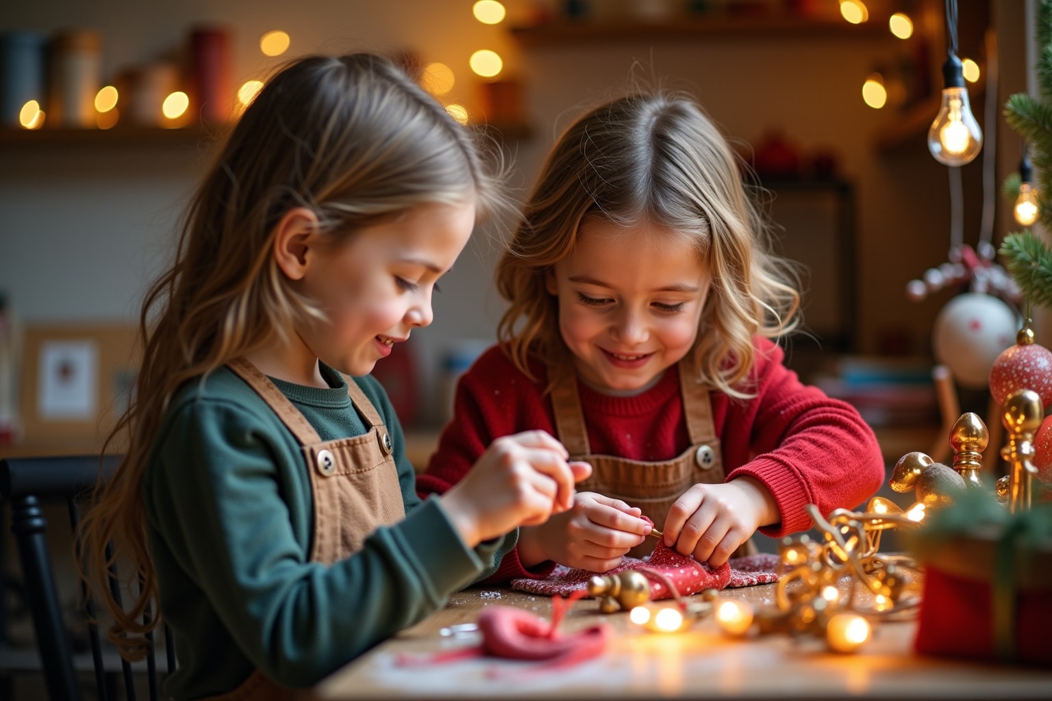 Weihnachtsbasteln für Kinder ab 4 Jahren