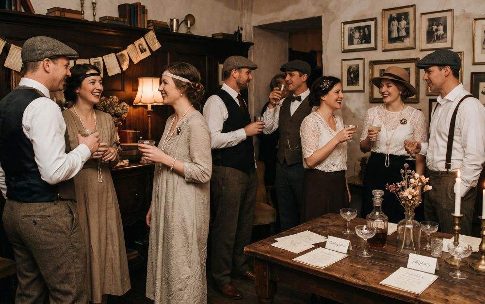 Mottoparty mit Stil: So entsteht eine Atmosphäre, die über das Kostüm hinausgeht