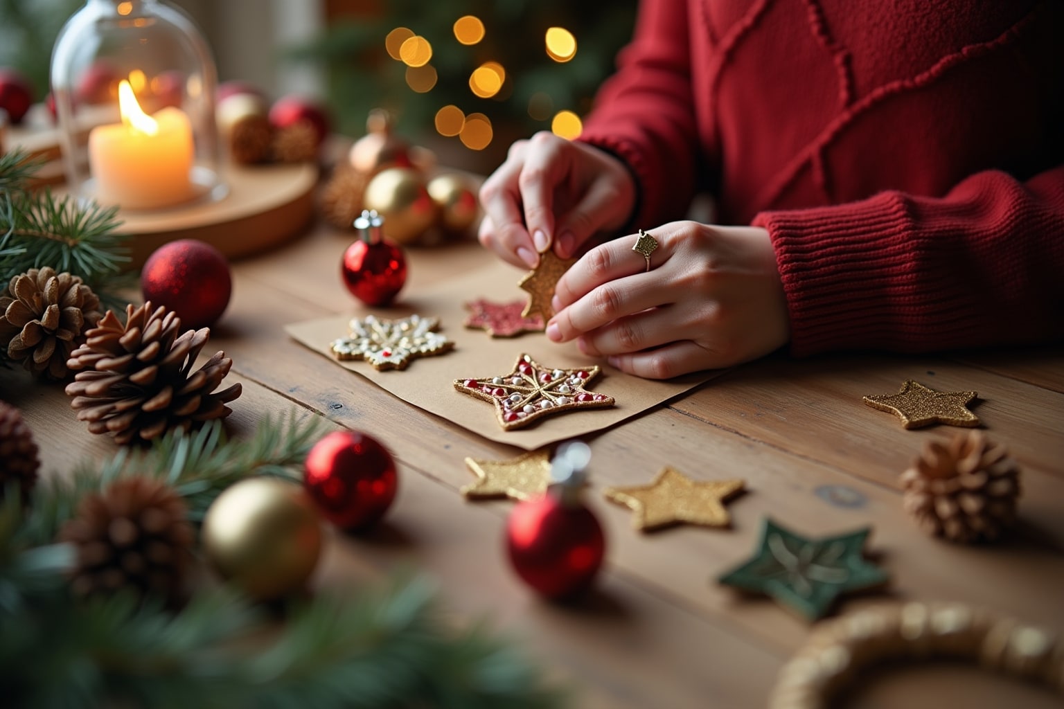 Weihnachtsschmuck basteln: Kreative Ideen